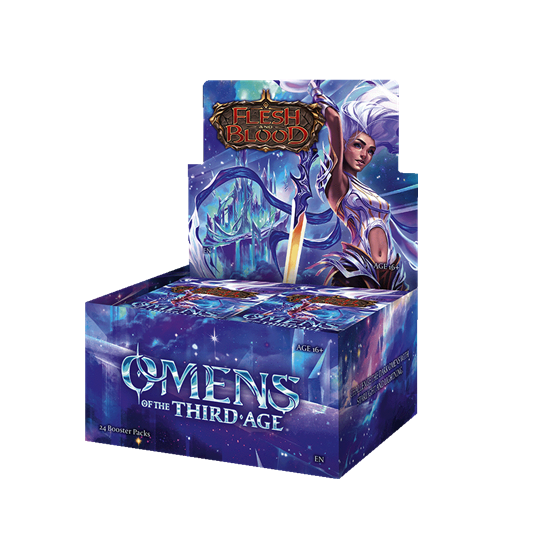 Flesh and Blood TCG - Omens of the Third Age Booster Display (24 Packs) - EN