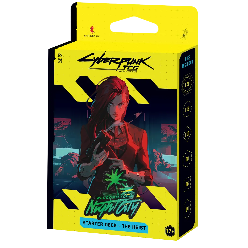 Cyberpunk TCG | Welcome To Night City | Starter Deck - The Heist (EN) (Vorbestellung)