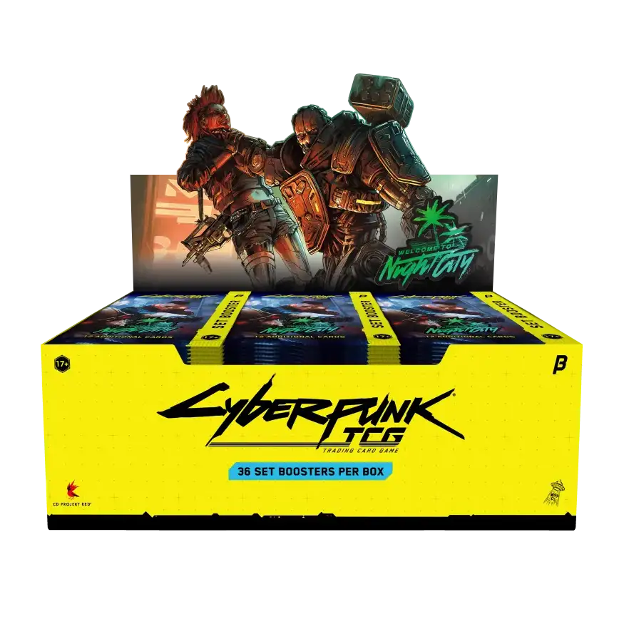 Cyberpunk TCG | Welcome To Night City | 36pc Beta Booster Display EN (Vorbestellung)