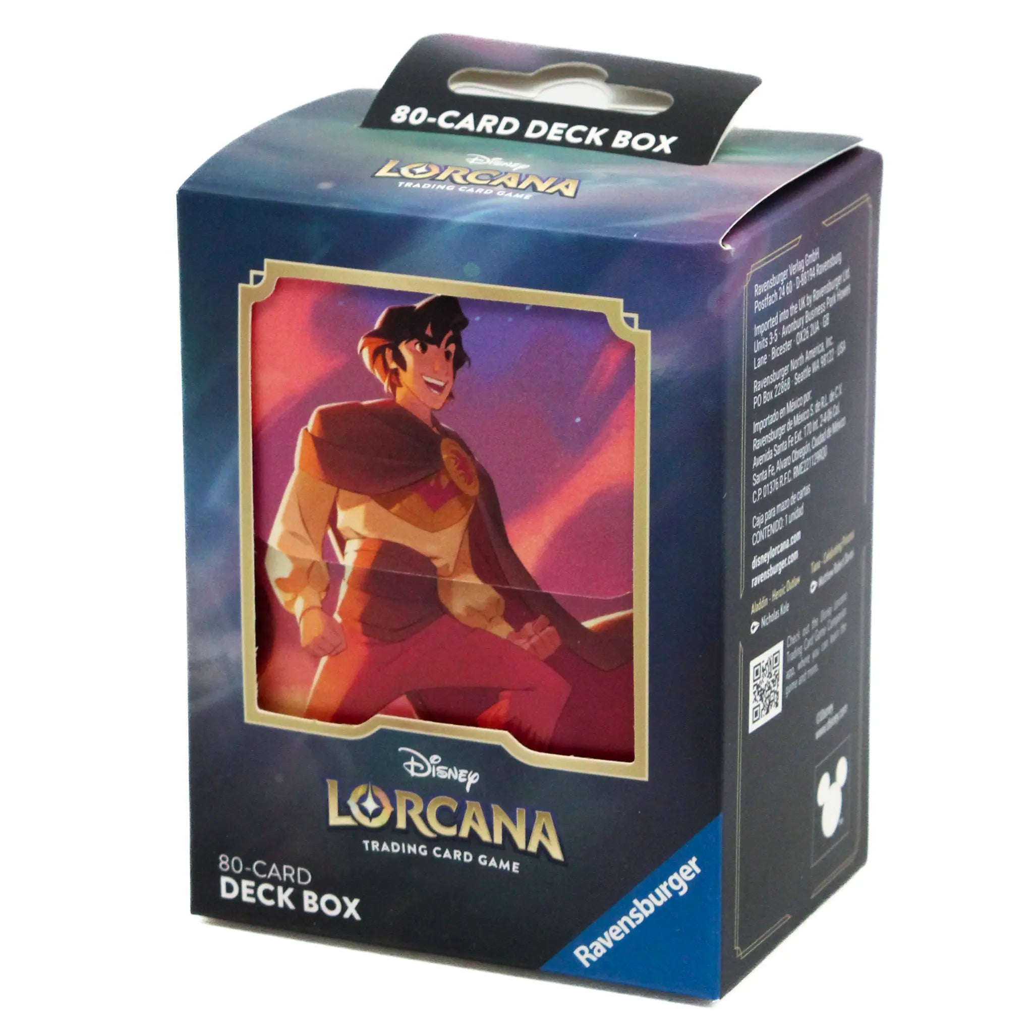 Lorcana Deckbox Aladdin - Heroic Outlaw