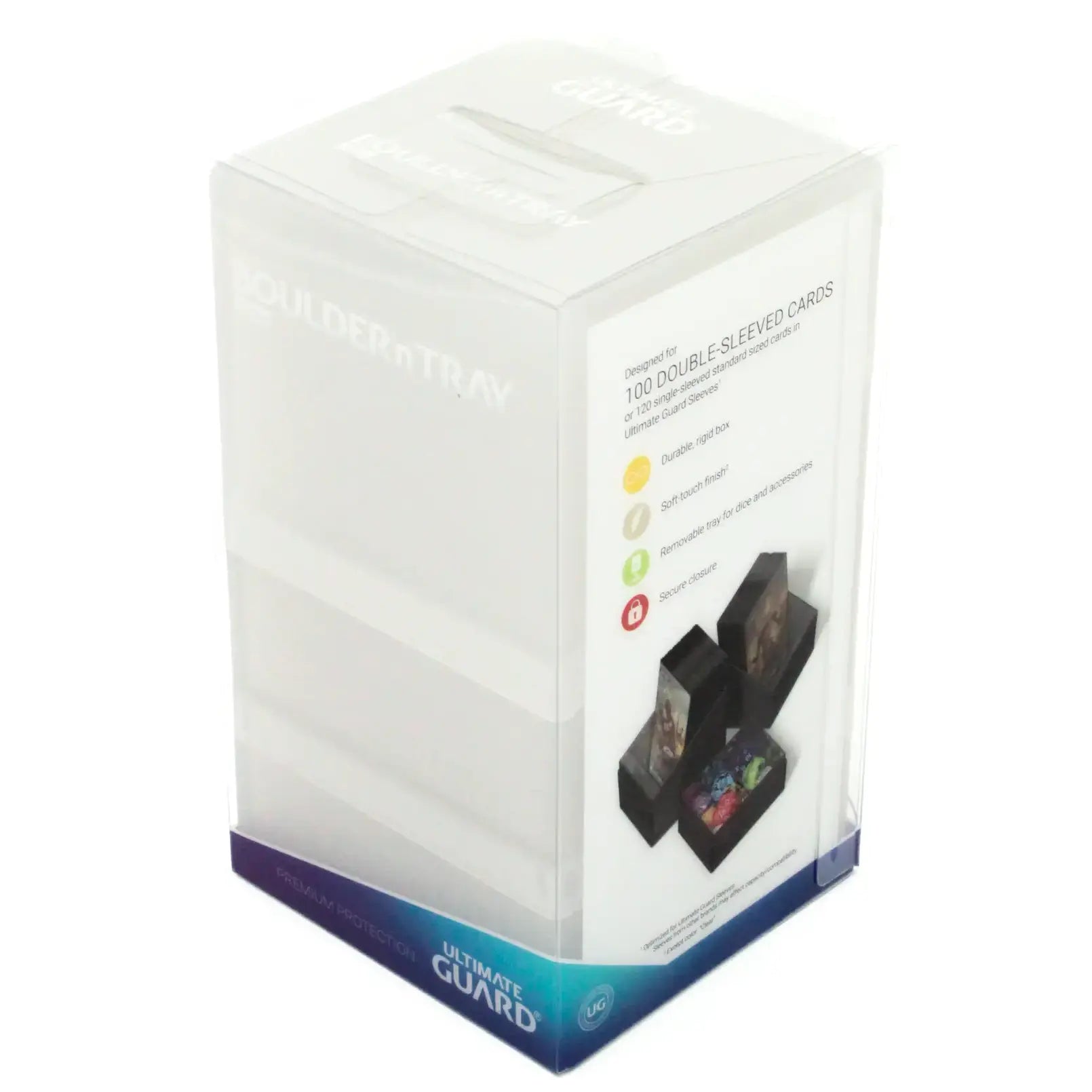 Ultimate Guard - Boulder 'N' Tray 100+ Frosted