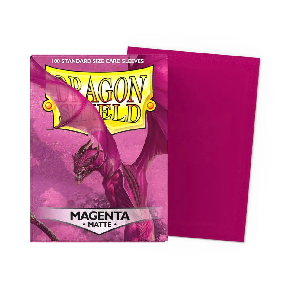 Dragon Shield - Matte - Magenta (100) (Standardgröße)