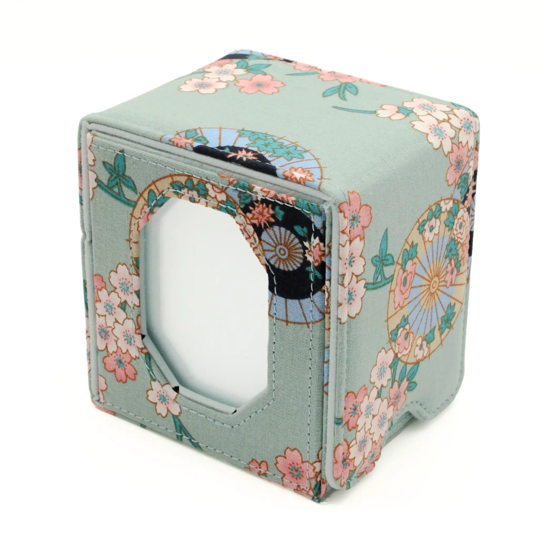 Sanseking: Brocade Deck Box 130+ Cherry Blossom Fan