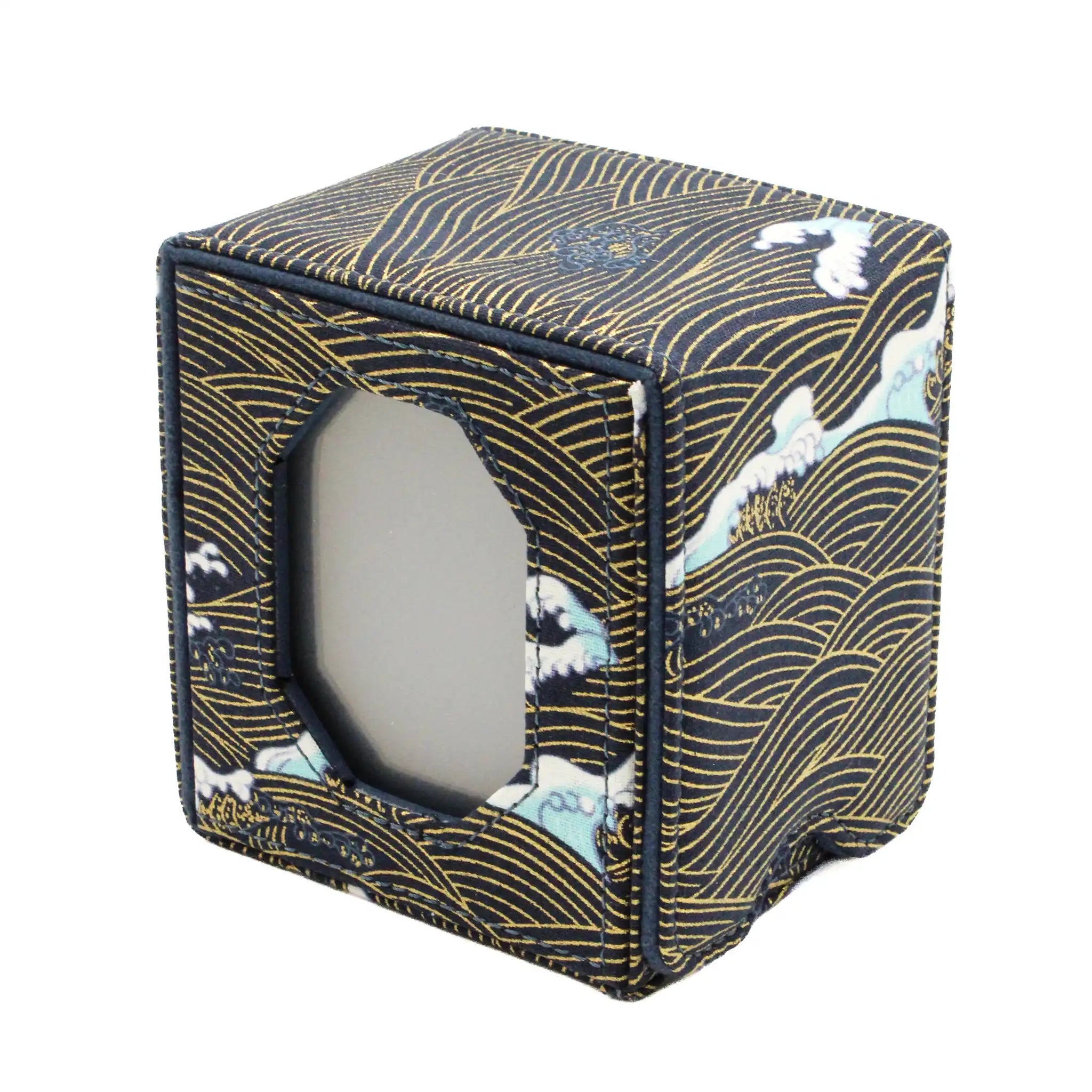 Sanseking: Brocade Deck Box 130+ Obsidian Goldwave