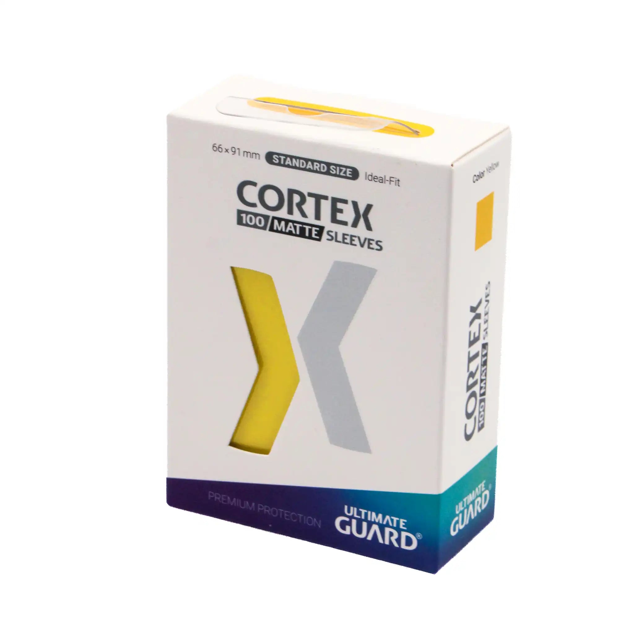 Ultimate Guard Cortex Sleeves (100) Standard Size Matte Yellow