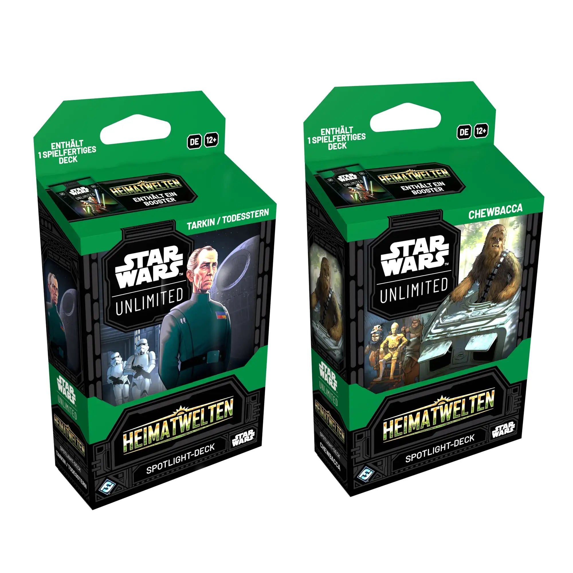 Spotlight Deck: Chewbacca und Tarkin/Todesstern Duo Pack DE (Vorbestellung)