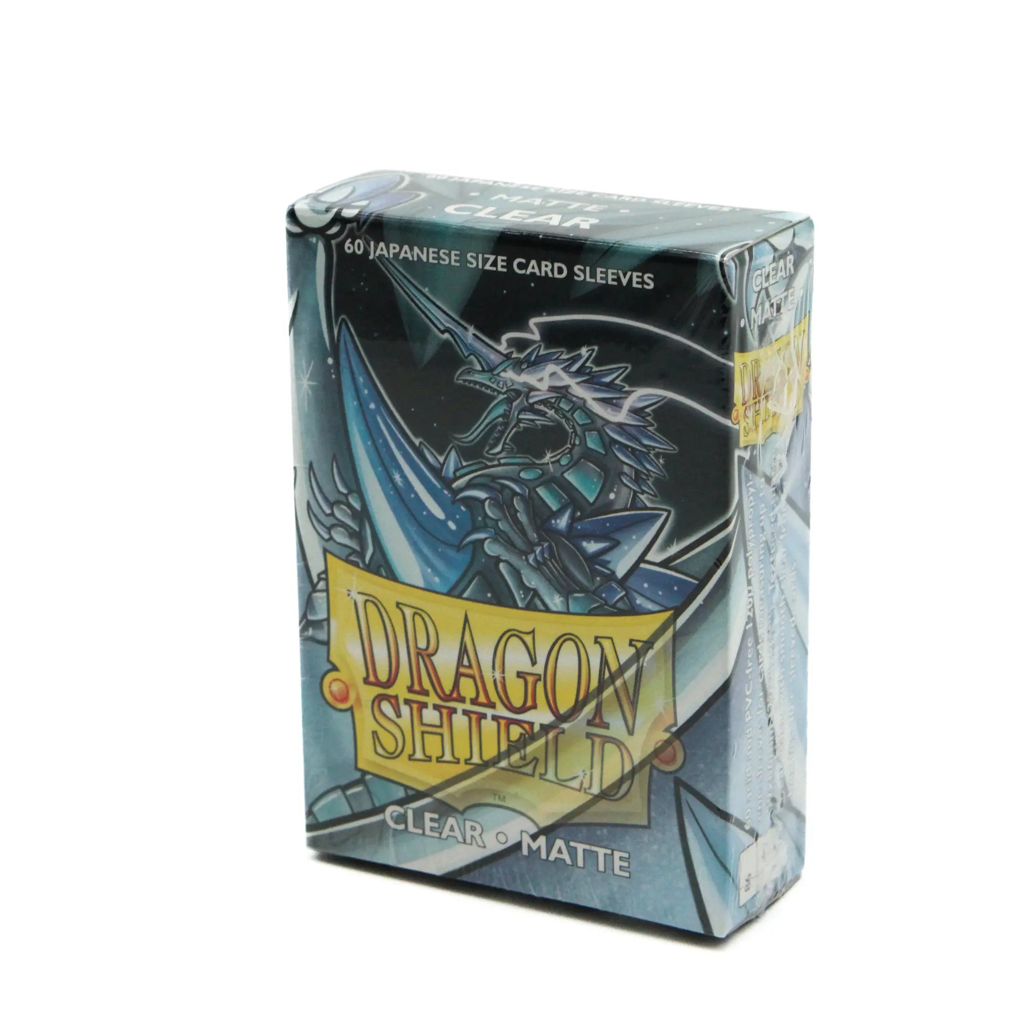 Dragon Shield - Matte - Clear (60) (Japanese Size)