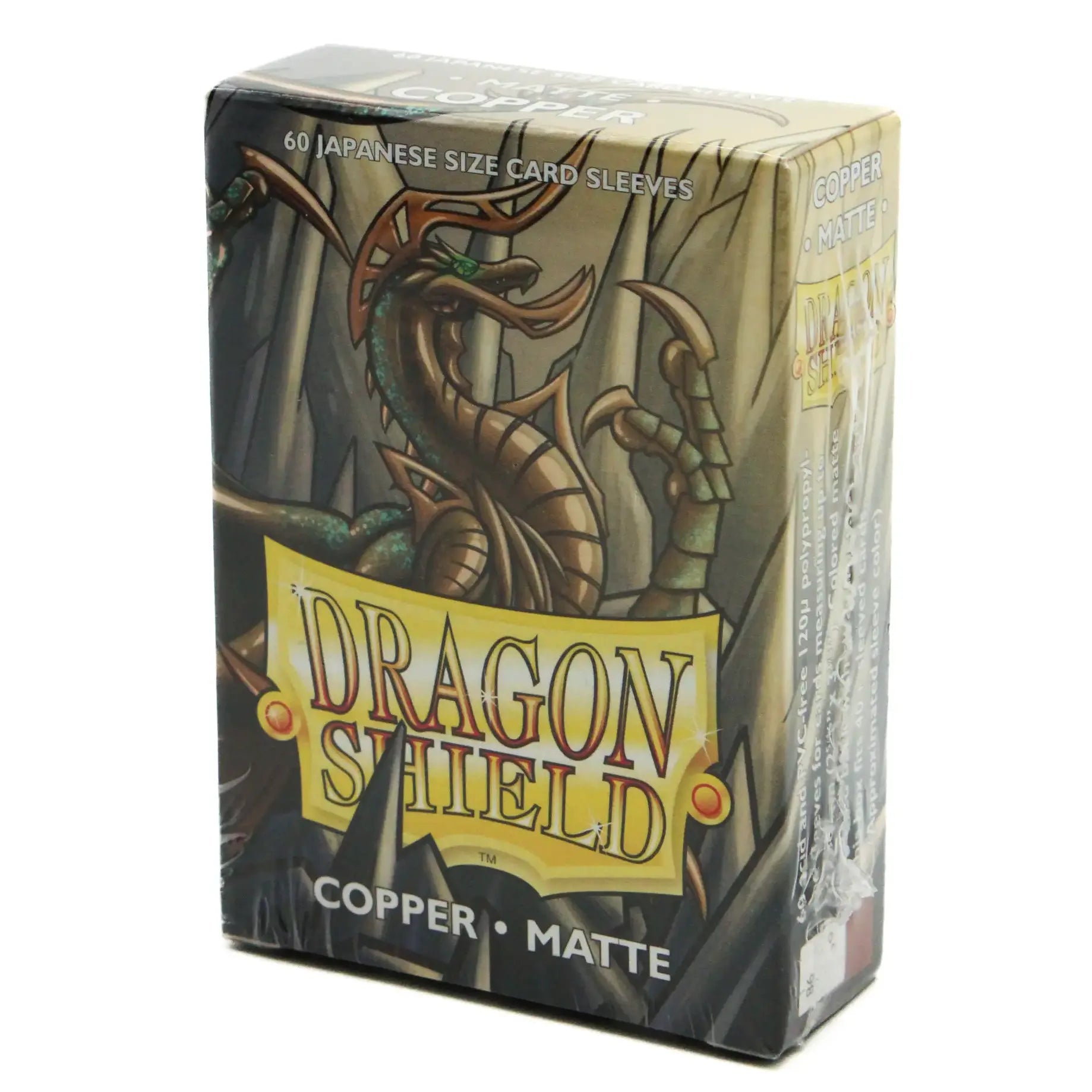 Dragon Shield - Matte - Copper (60) (Japanese Size)