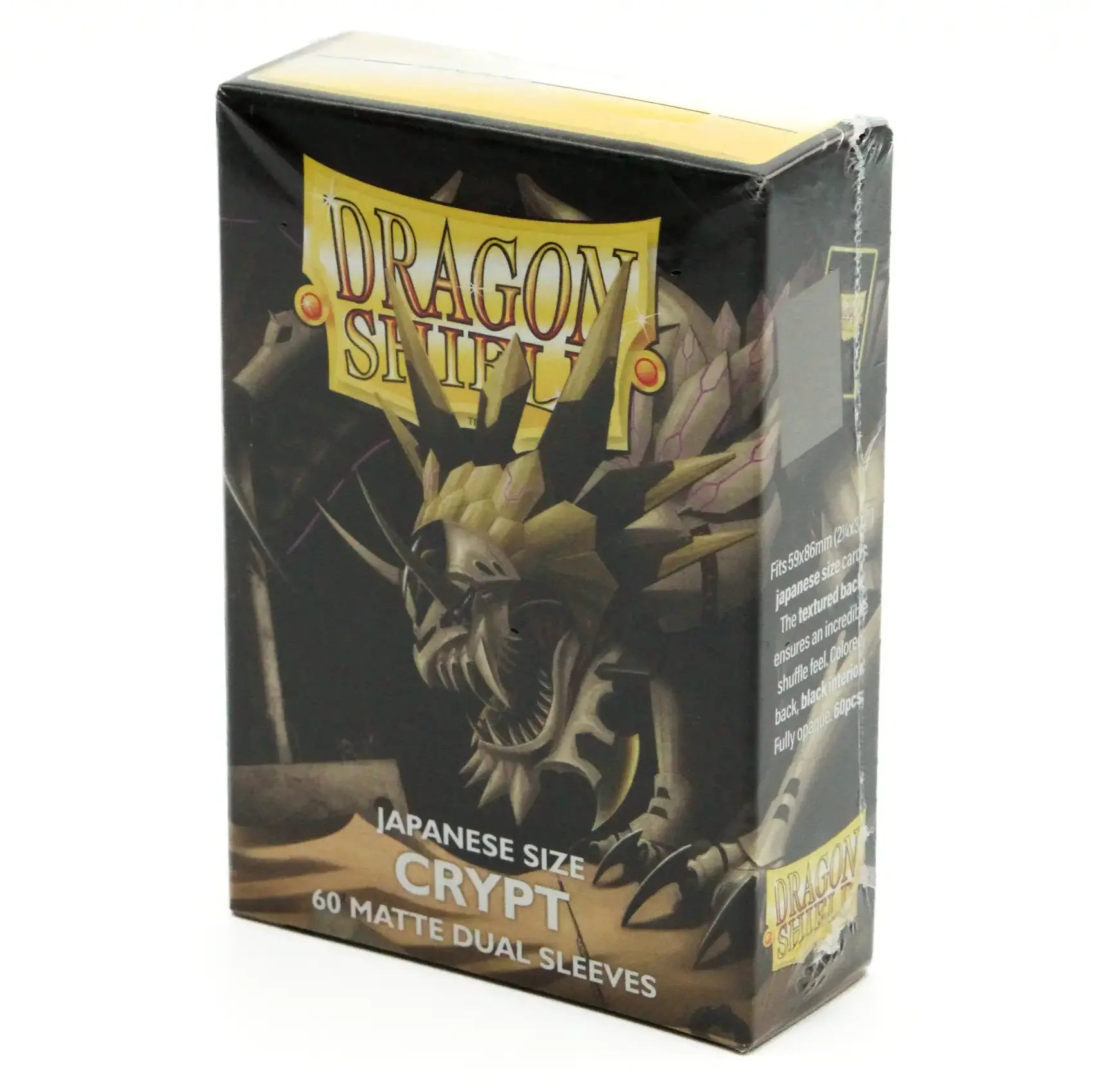 Dragon Shield - Matte Dual - Crypt (60) (Japanese Size)