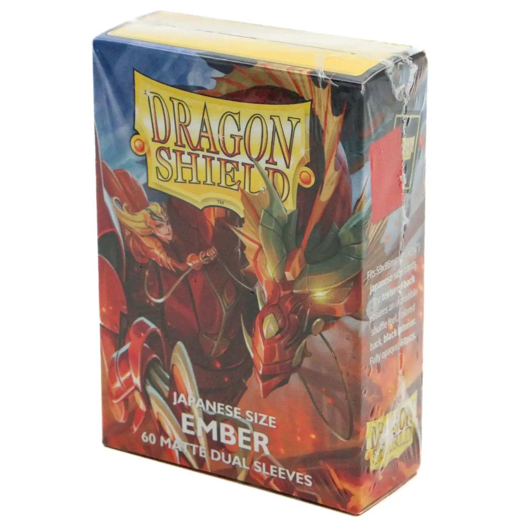Dragon Shield - Matte Dual - Ember (60)(Japanese Size)