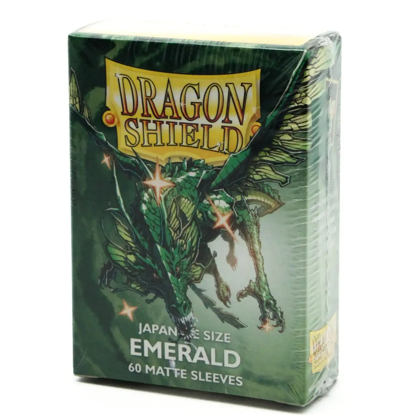 Dragon Shield - Matte - Emerald (60) (Japanese Size)