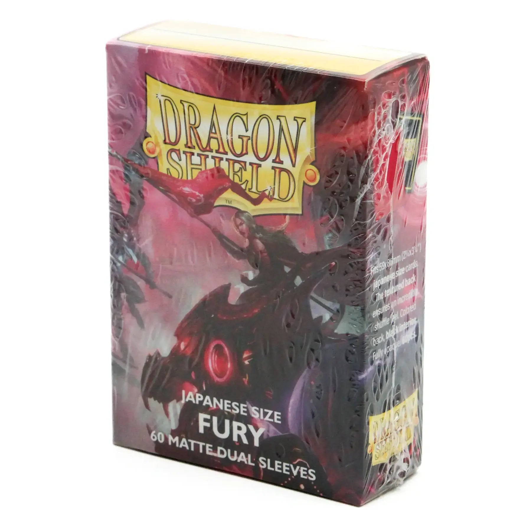 Dragon Shield - Matte Dual - Fury (60) (Japanese Size)