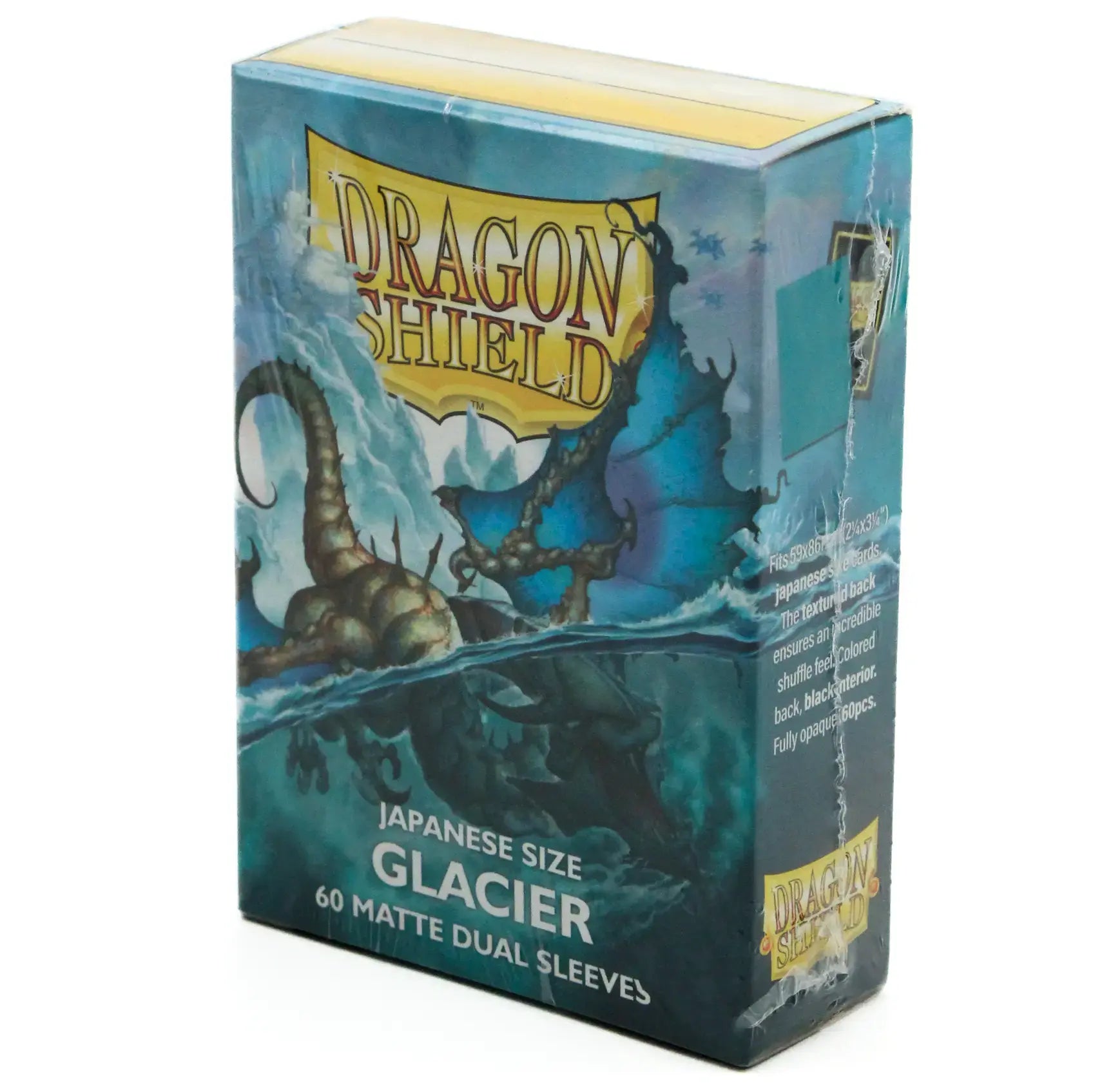 Dragon Shield - Matte Dual - Glacier (60) (Japanese Size)