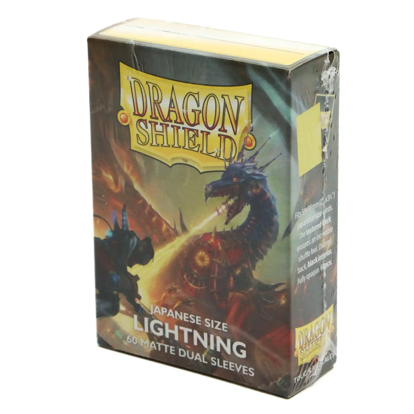 Dragon Shield - Matte Dual - Lightning (60)(Japanese Size)