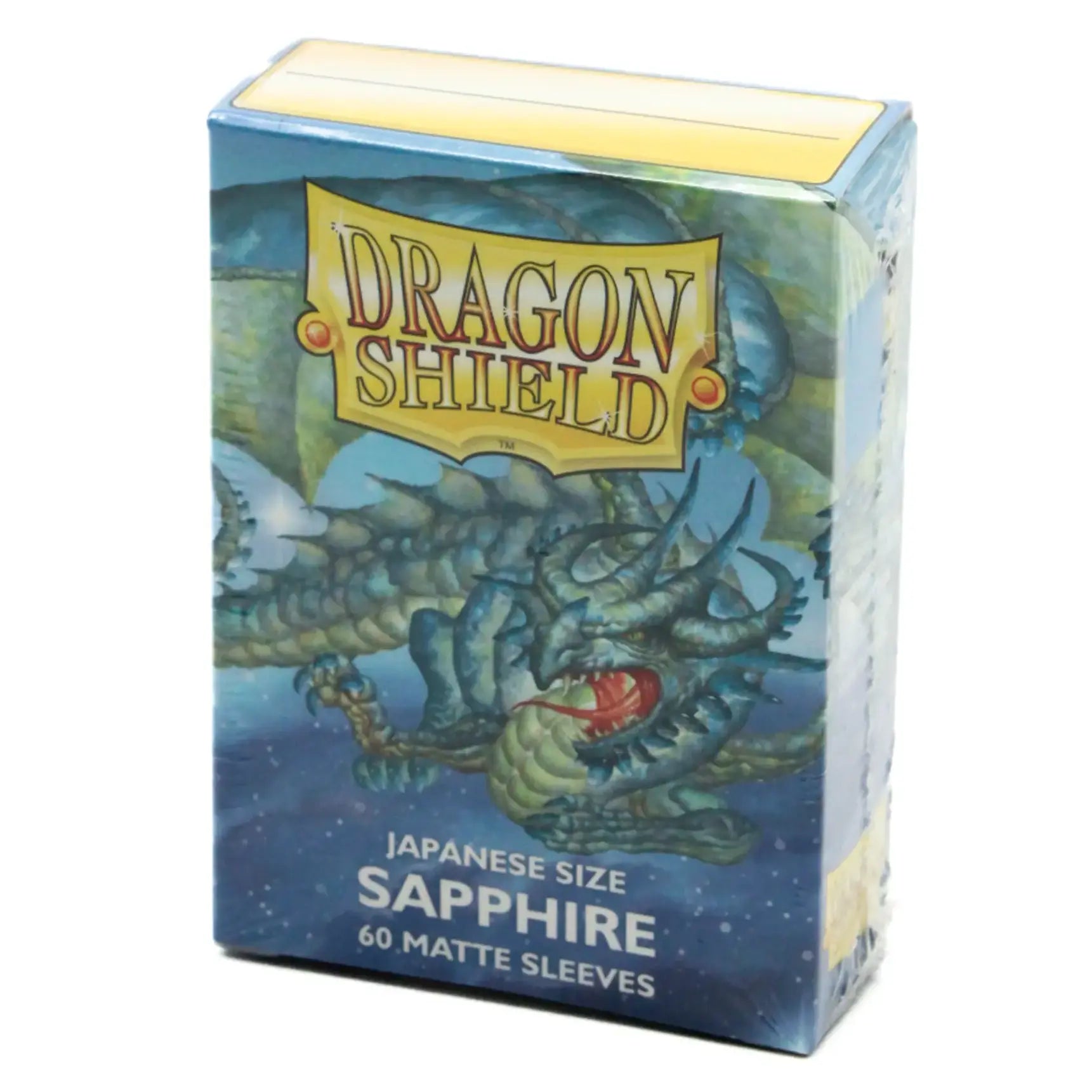 Dragon Shield - Matte - Sapphire (60) (Japanese Size)