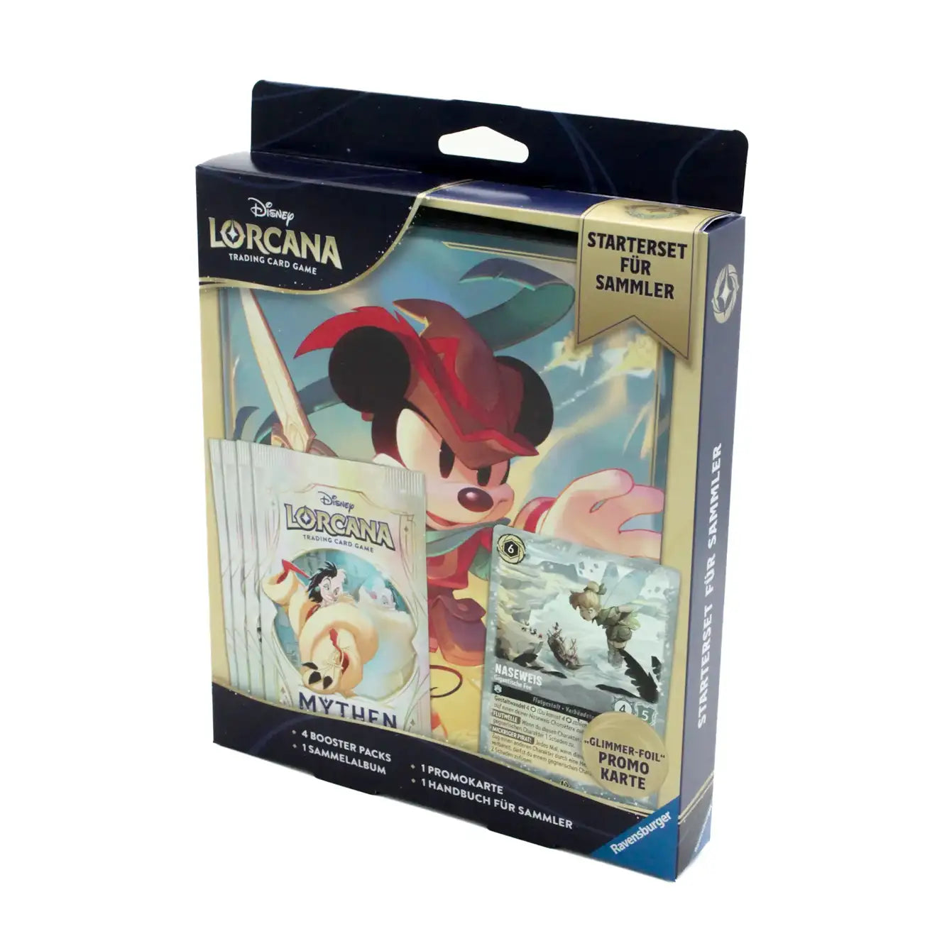 Lorcana Starter Set für Sammler Mythen DE