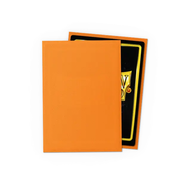 Dragon Shield - Matte - Orange (60) (Japanese Size)