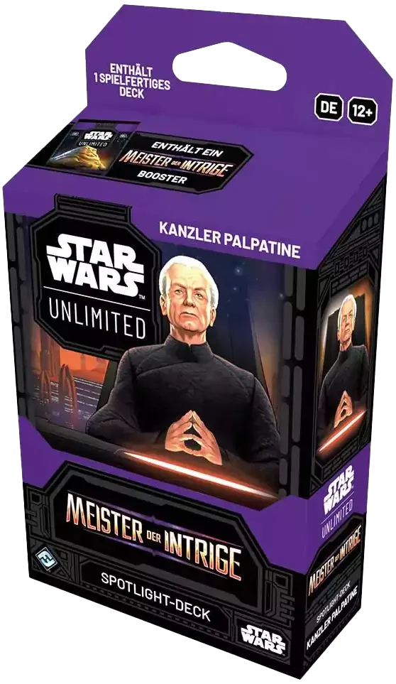 Secrets of Power Spotlight Deck Kanzler Palpatine - Deutsch