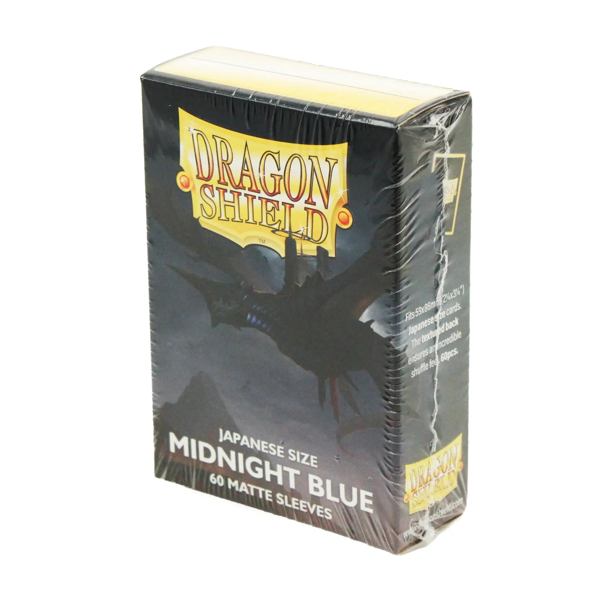 Dragon Shield - Matte - Midnight Blue (60) (Japanese Size)