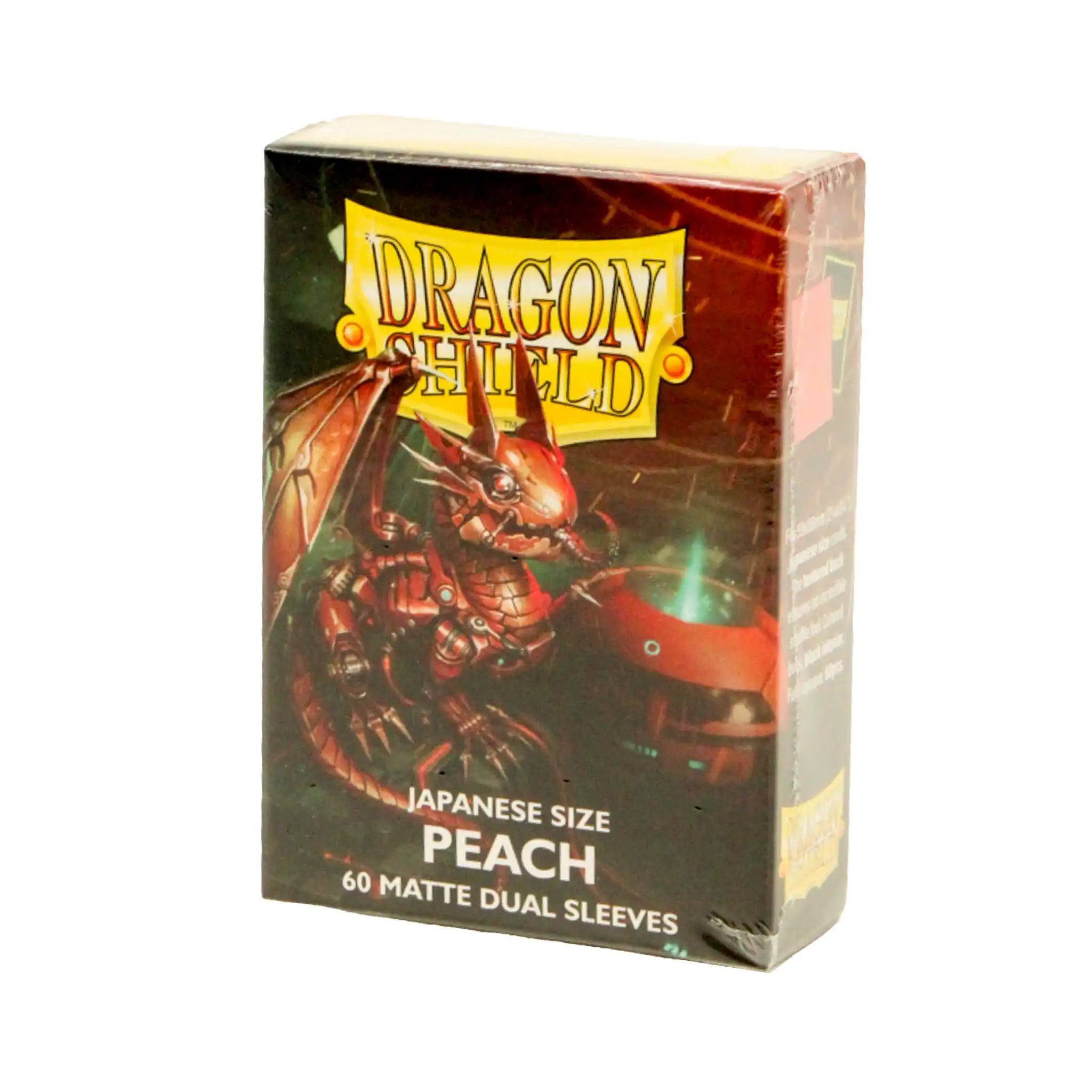 Dragon Shield - Matte Dual - Peach (60) (Japanese Size)