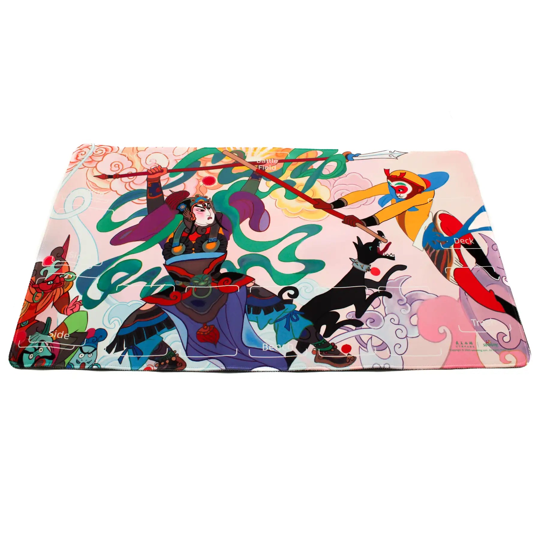 Sanseking PU Playmat - Monkey Steal Celestial Peaches