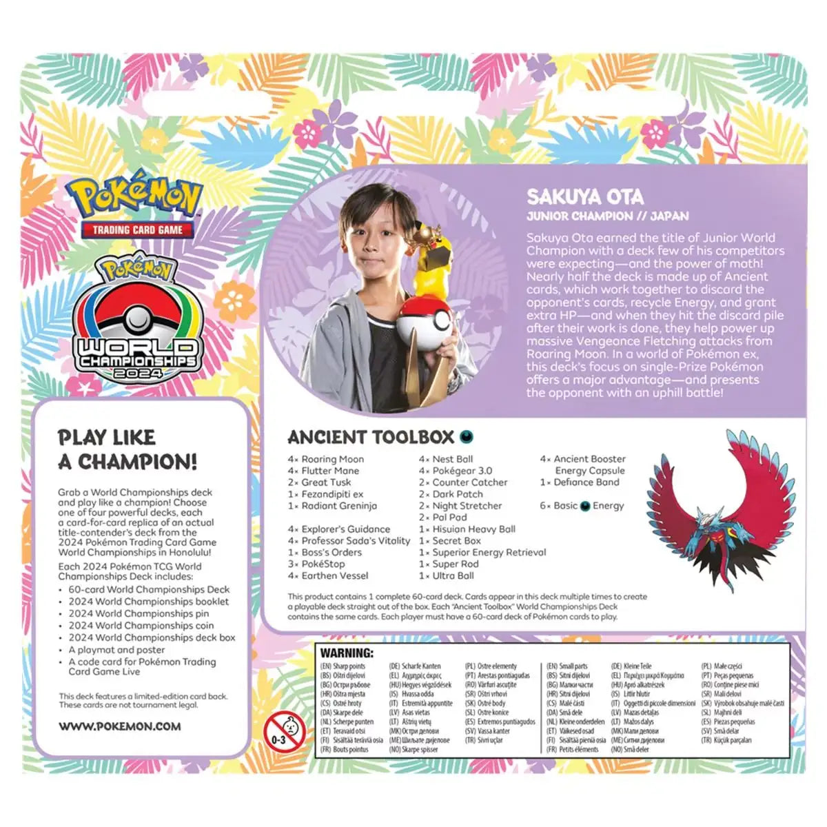 World Champion Deck 2024: Sakuya Ota "Ancient Toolbox" EN