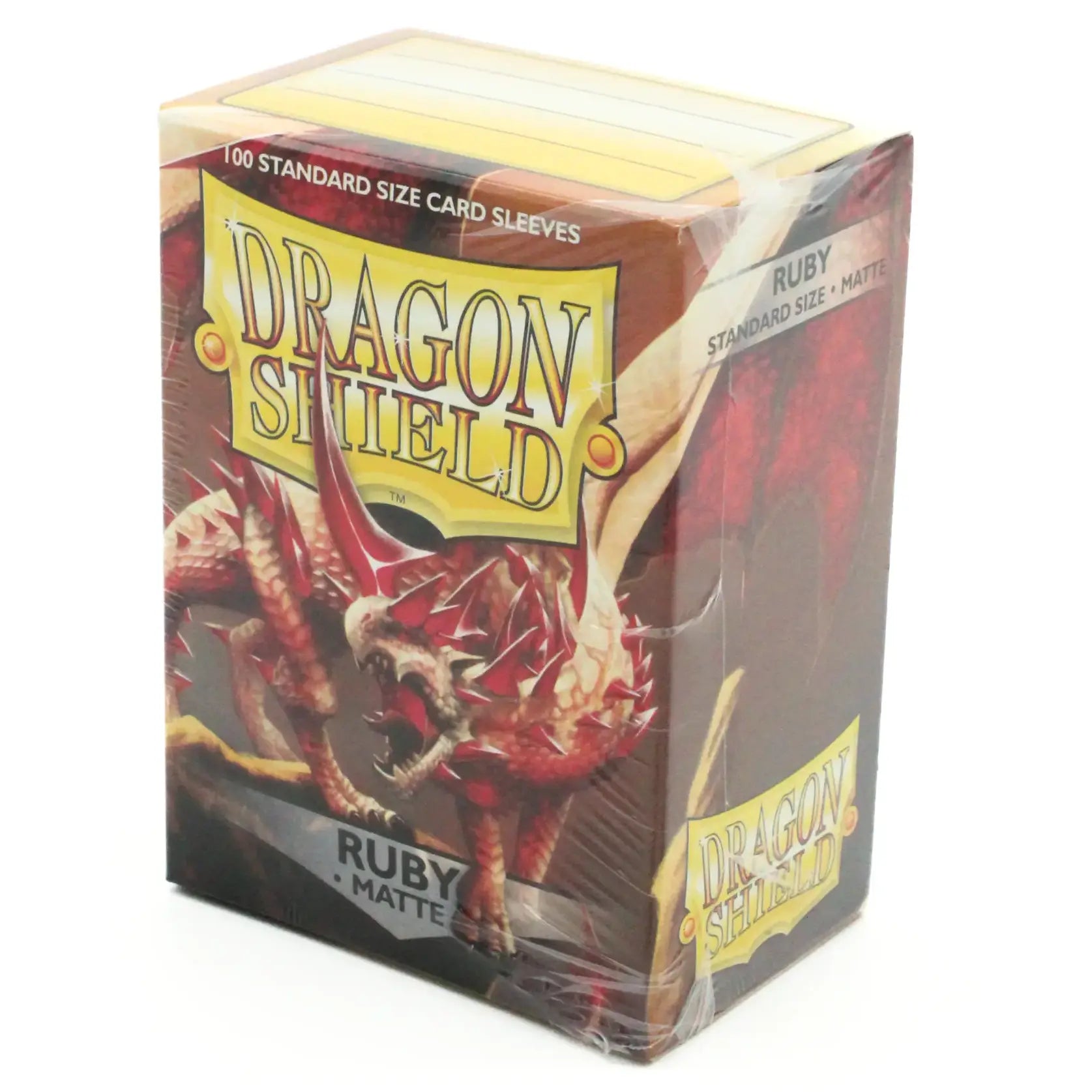 Dragon Shield - Matte - Ruby (100) (Standardgröße)