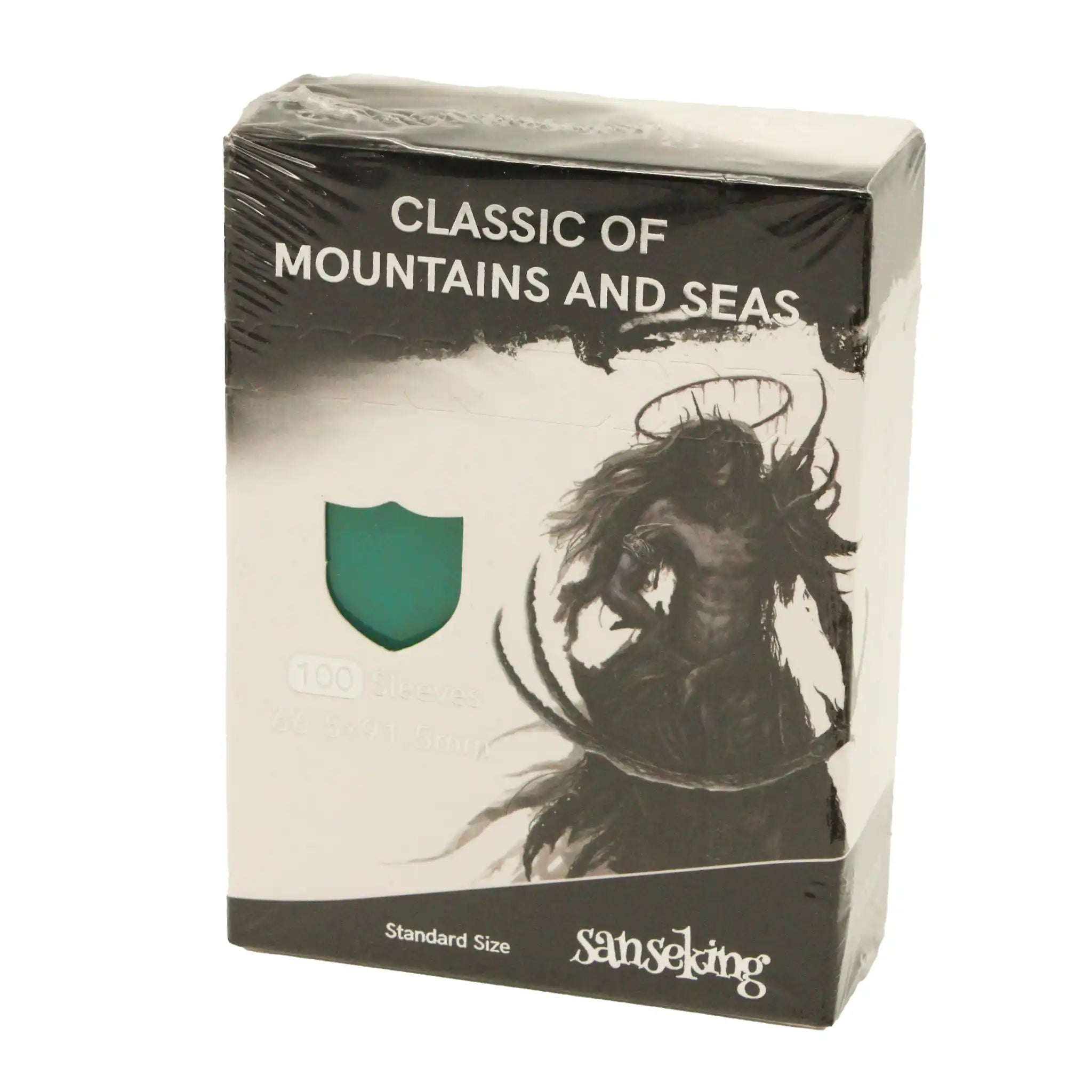Sanseking: Lanling 100 Standard Size Sleeves Jade Green