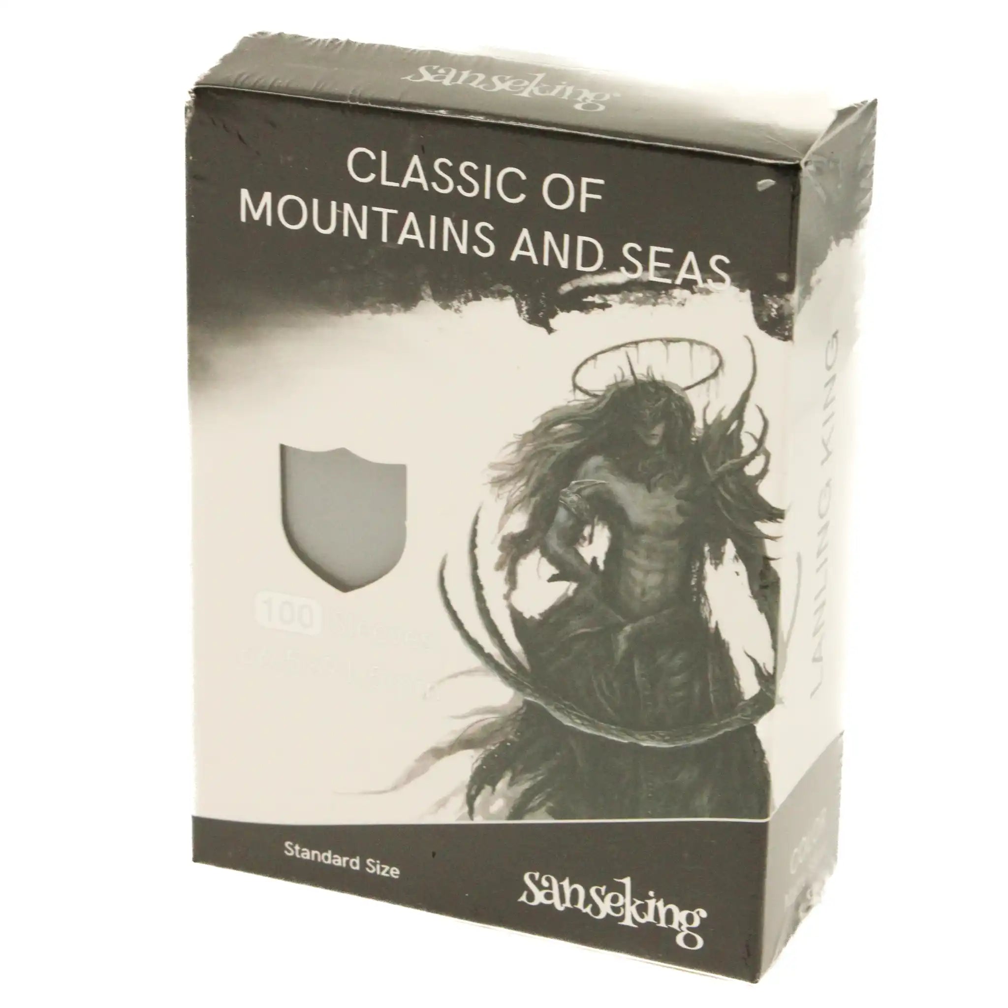 Sanseking: Lanling 100 Standard Size Sleeves Matte Silver