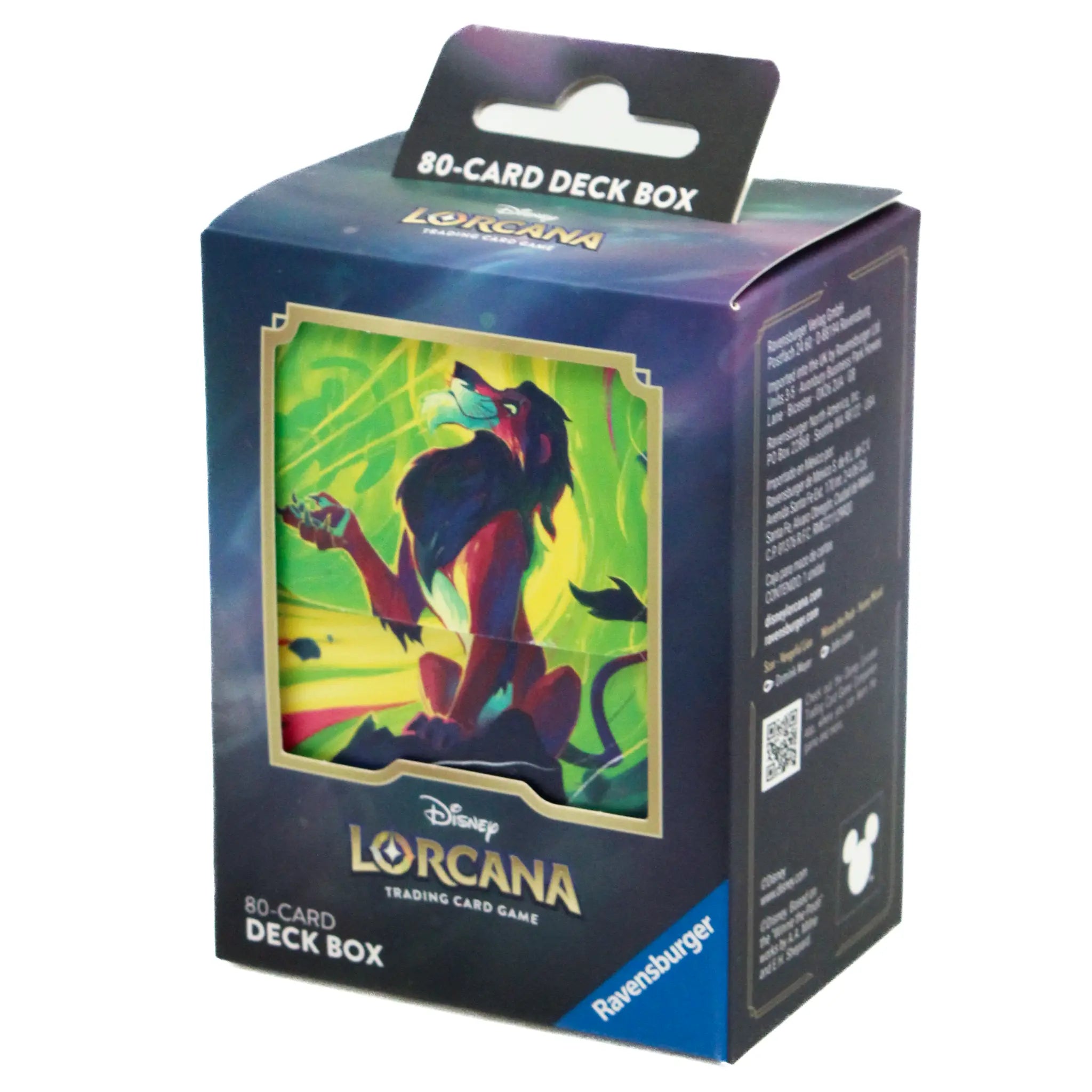 Lorcana Deckbox Scar - Vengeful Lion