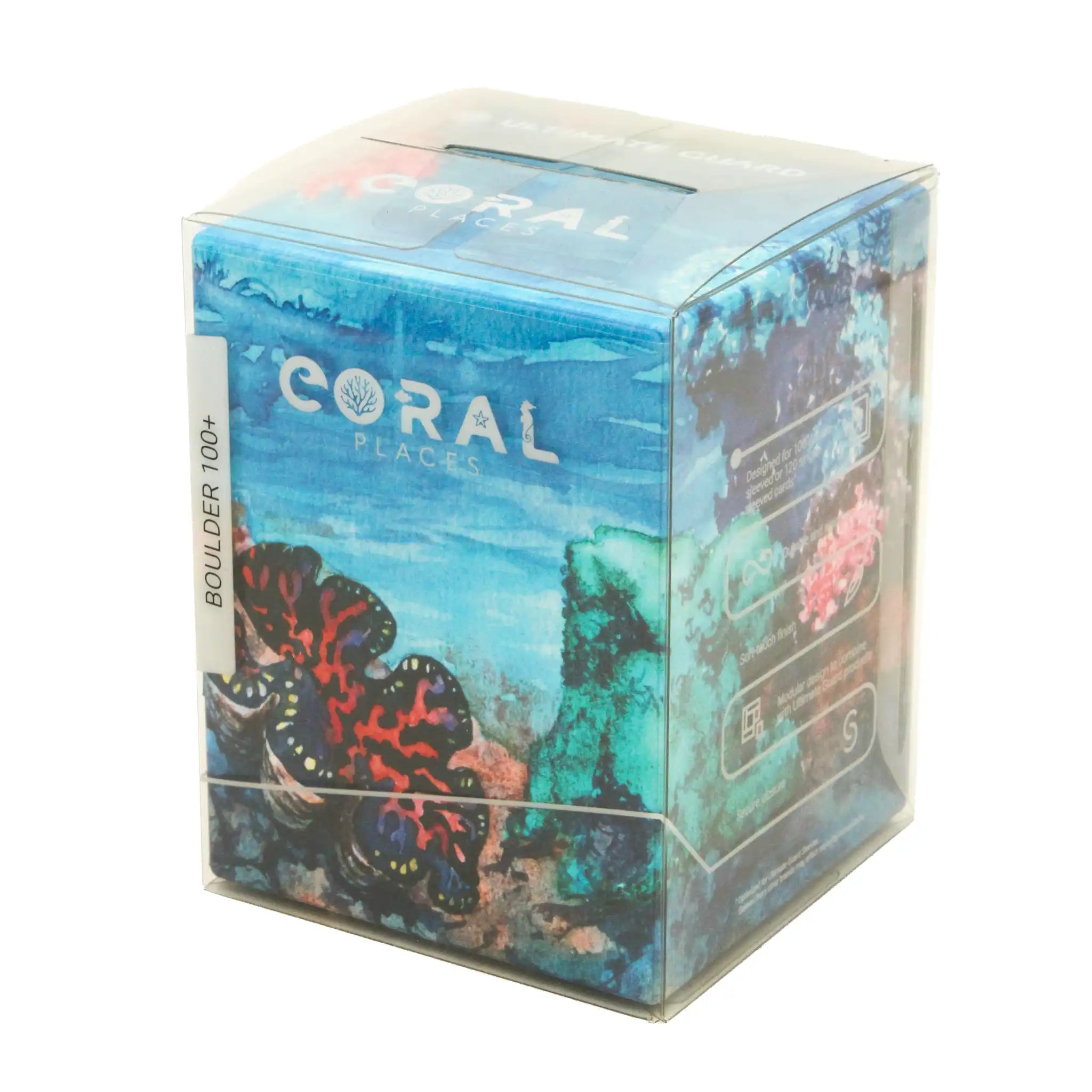 Ultimate Guard - Boulder 100+ "Coral Places" - Seablue Hush