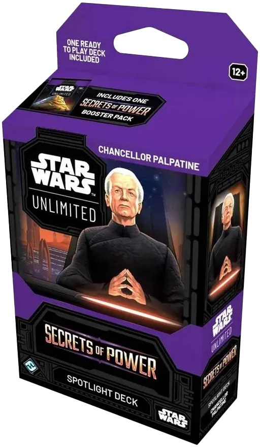 Secrets of Power Spotlight Deck Chancellor Palpatine - Englisch