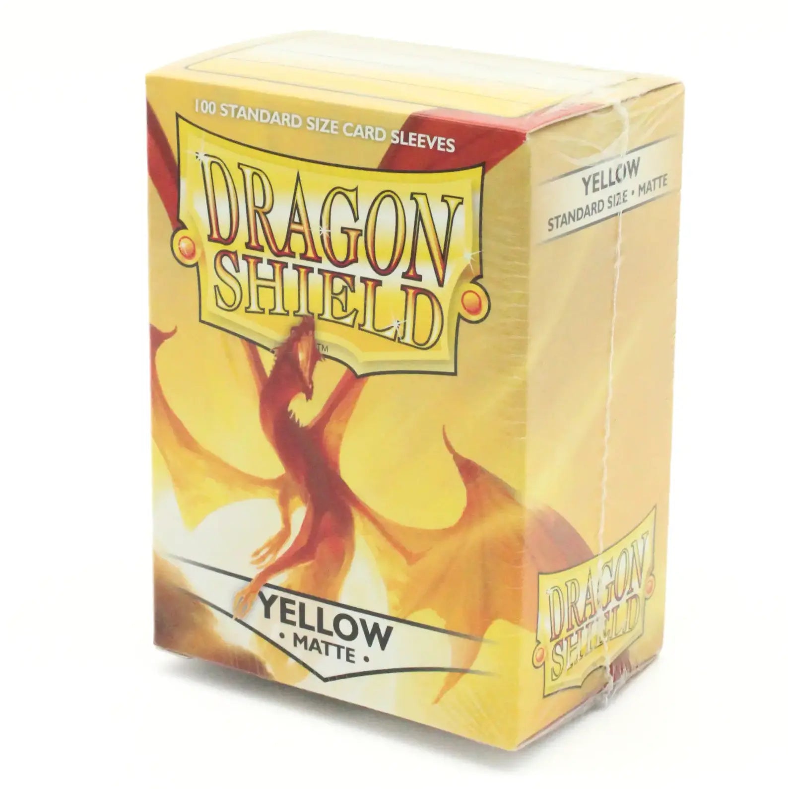Dragon Shield - Matte - Yellow (100) (Standardgröße)