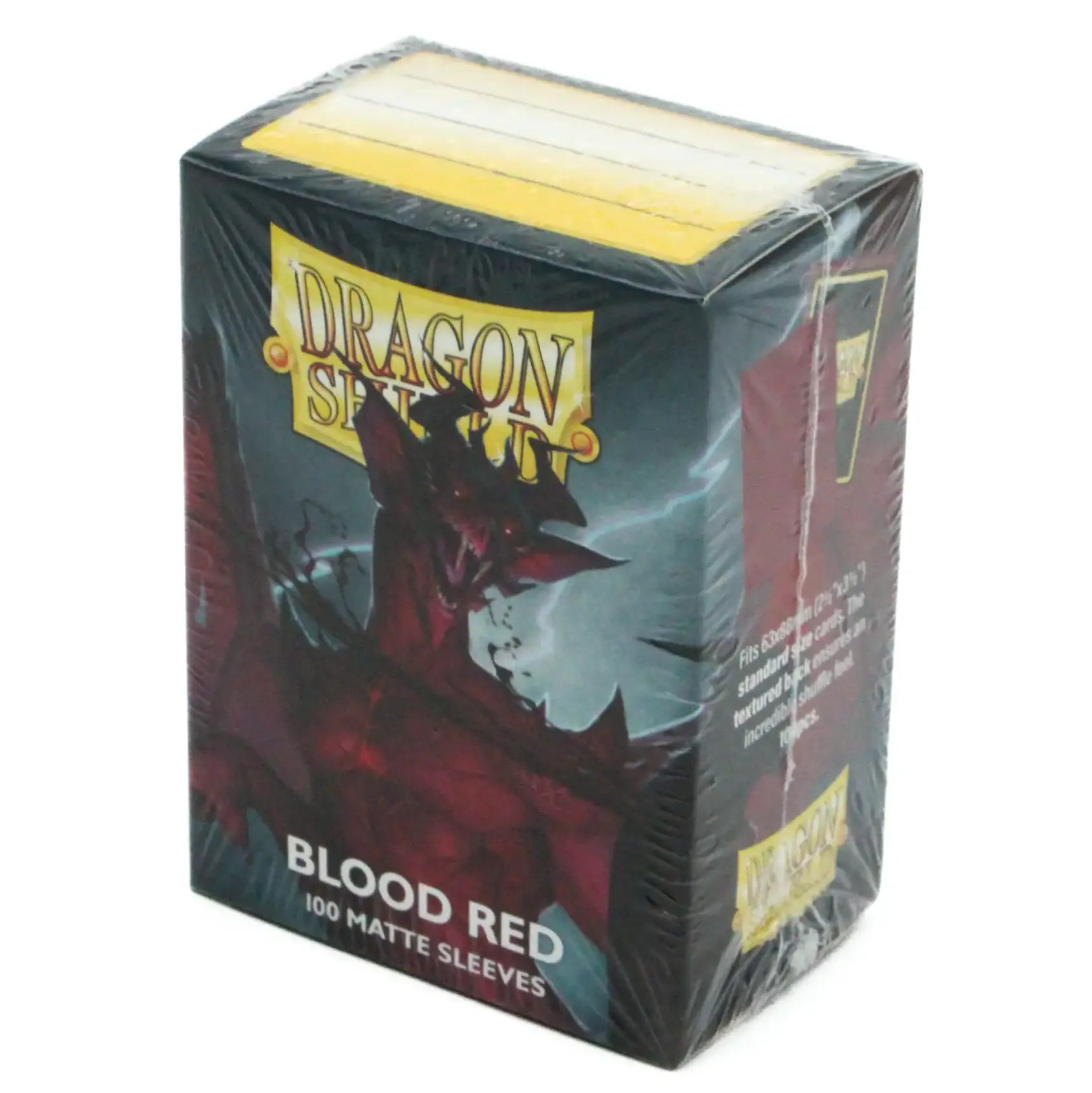 Dragon Shield - Matte - Blood Red (100) (Standardgröße)
