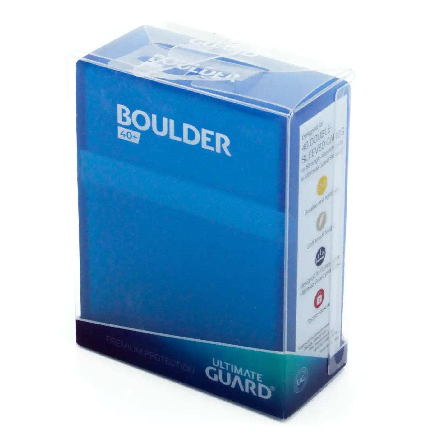Ultimate Guard - Boulder 40+ Frosted Sapphire