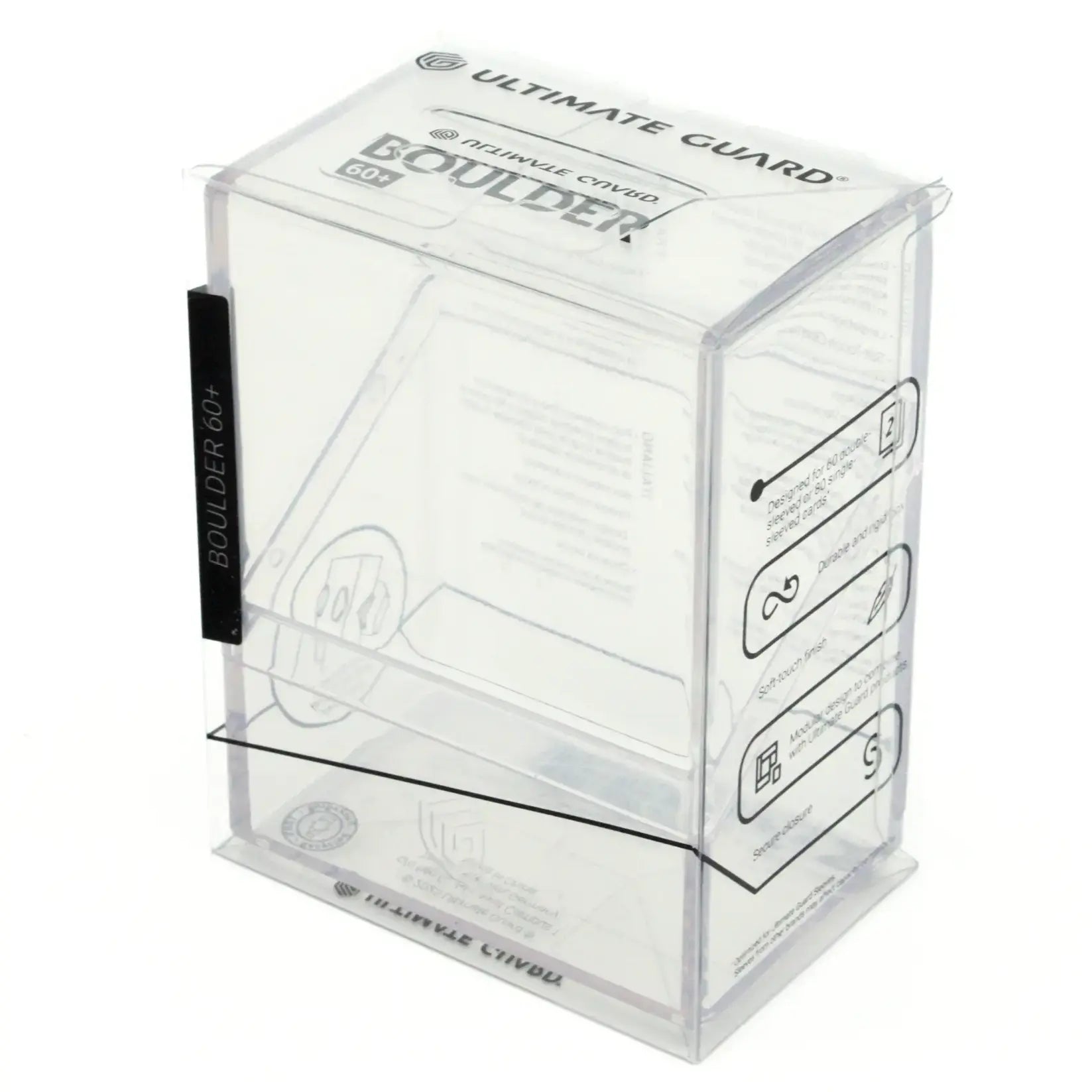 Ultimate Guard - Boulder 60+ Clear Transparent