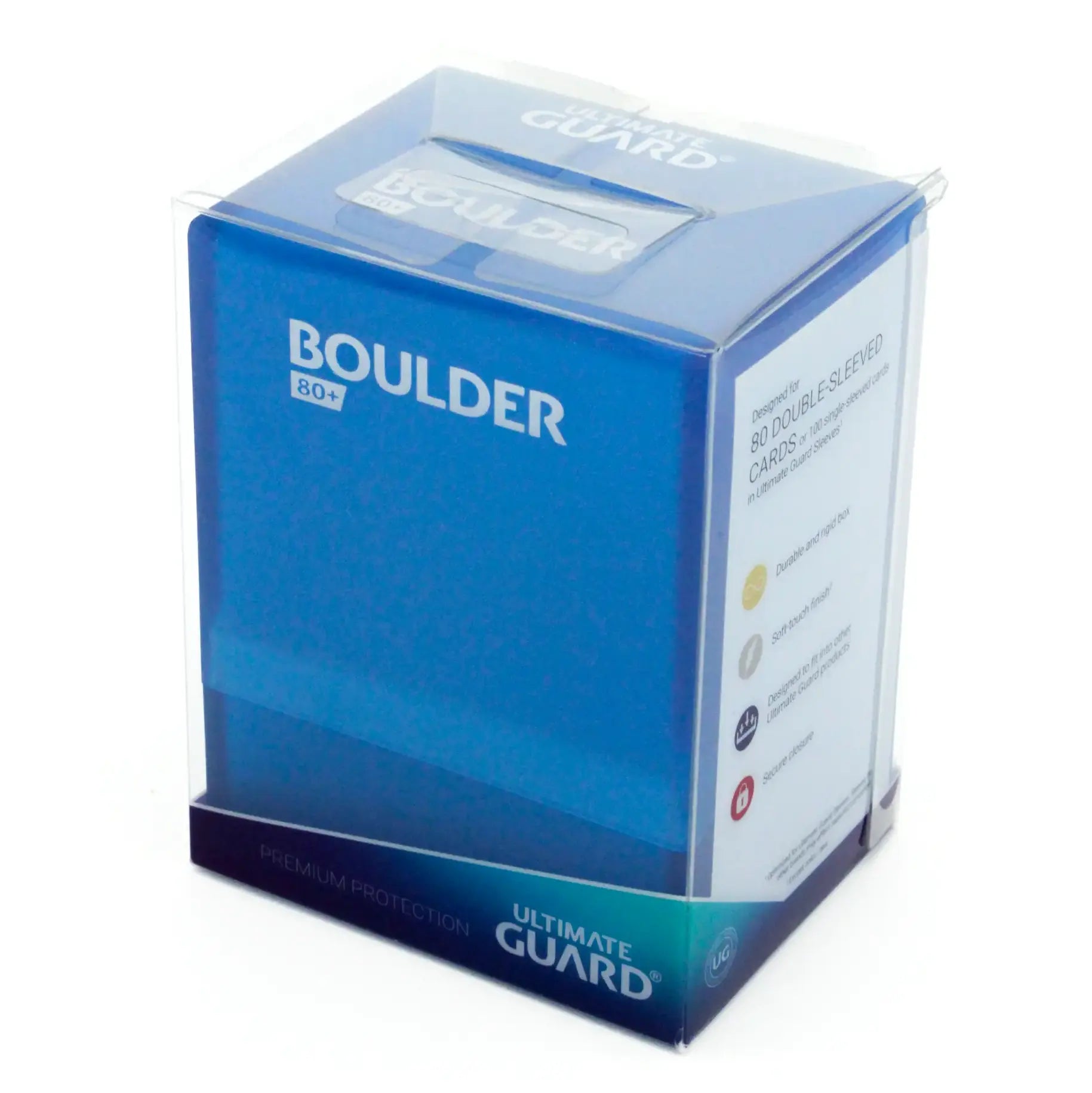 Ultimate Guard - Boulder 80+ Frosted Sapphire
