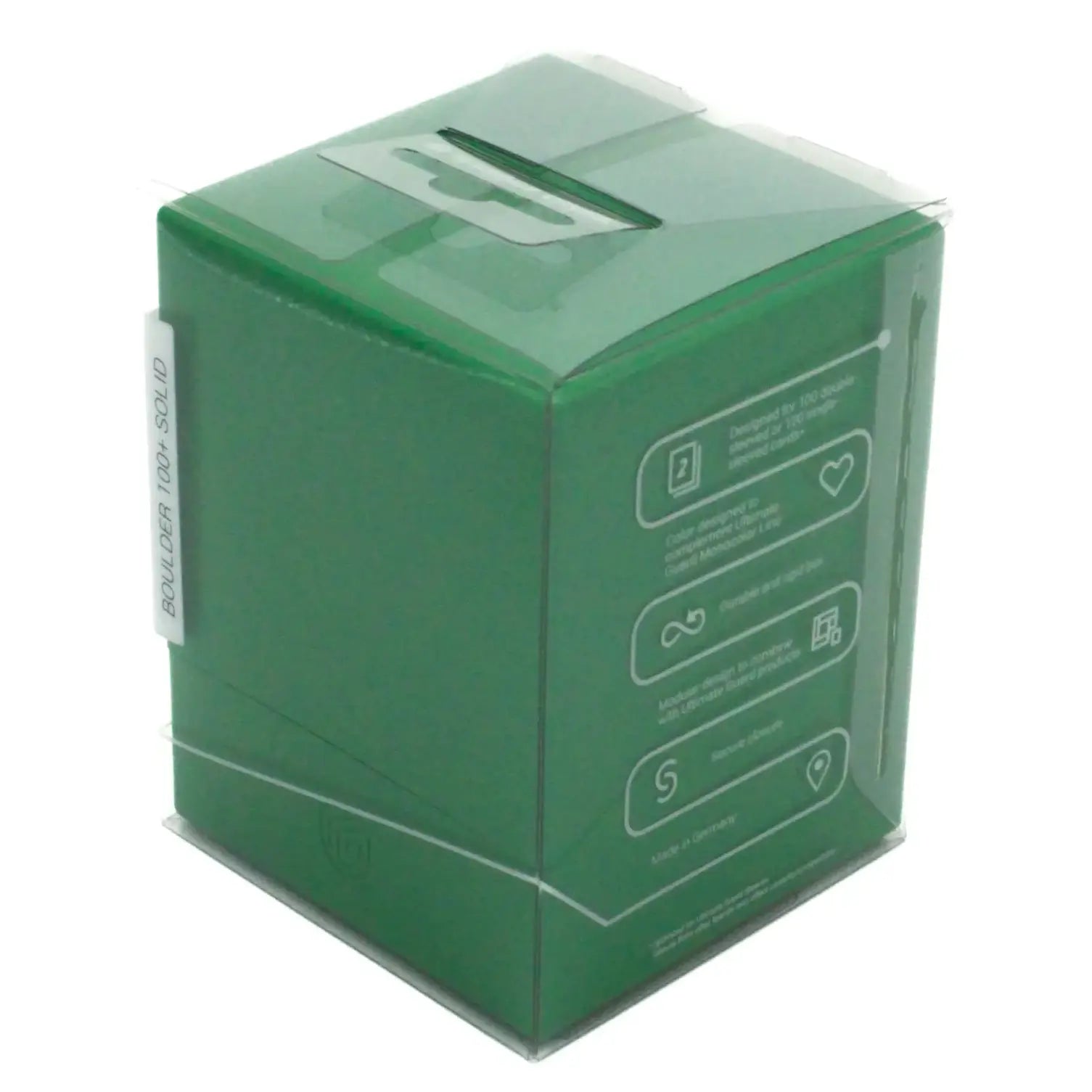 Ultimate Guard - Boulder 100+ Solid Green