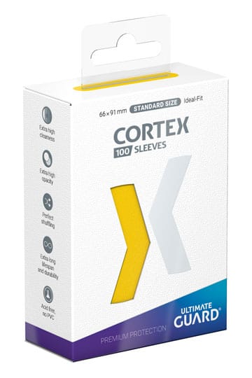 Ultimate Guard Cortex Sleeves (100) Standard Size Yellow