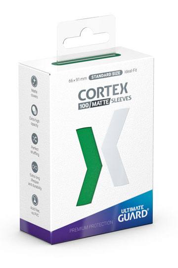 Ultimate Guard Cortex Sleeves (100) Standard Size Matte Green