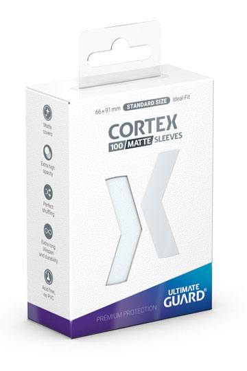Ultimate Guard Cortex Sleeves (100) Standard Size Matte Transparent