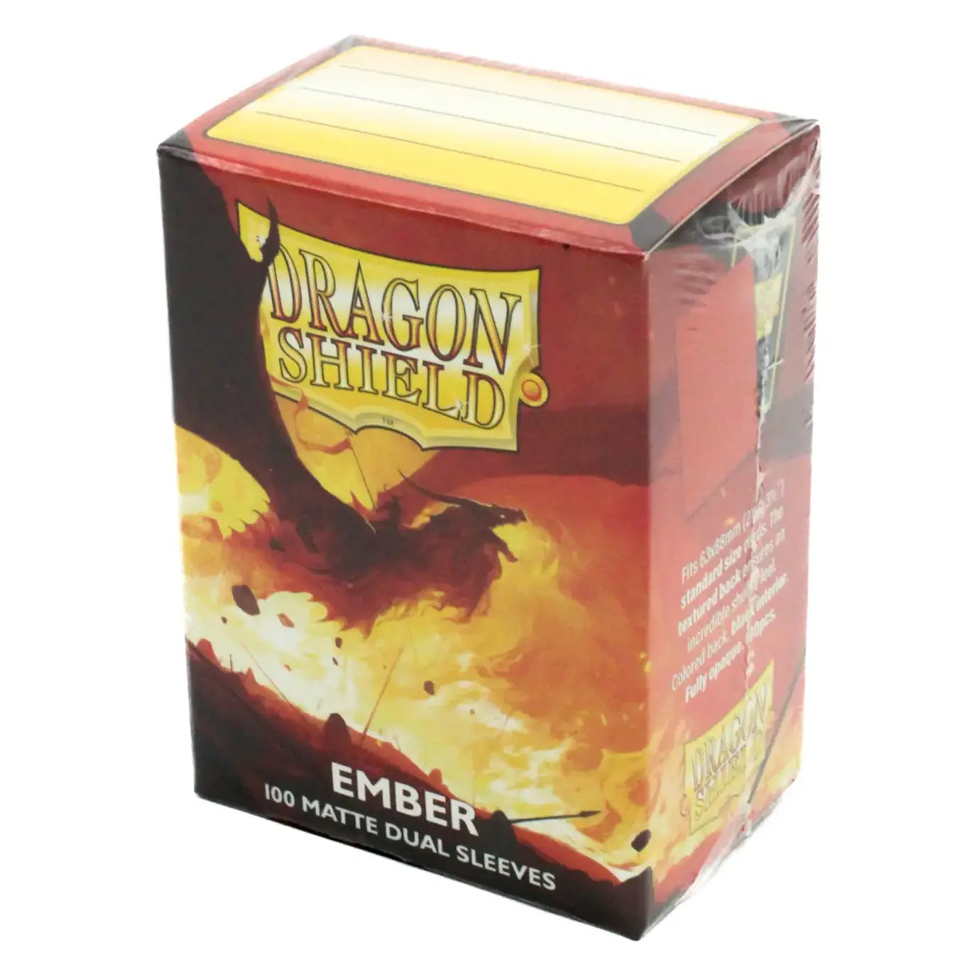 Dragon Shield - Matte Dual - Ember (100) (Standardgröße)