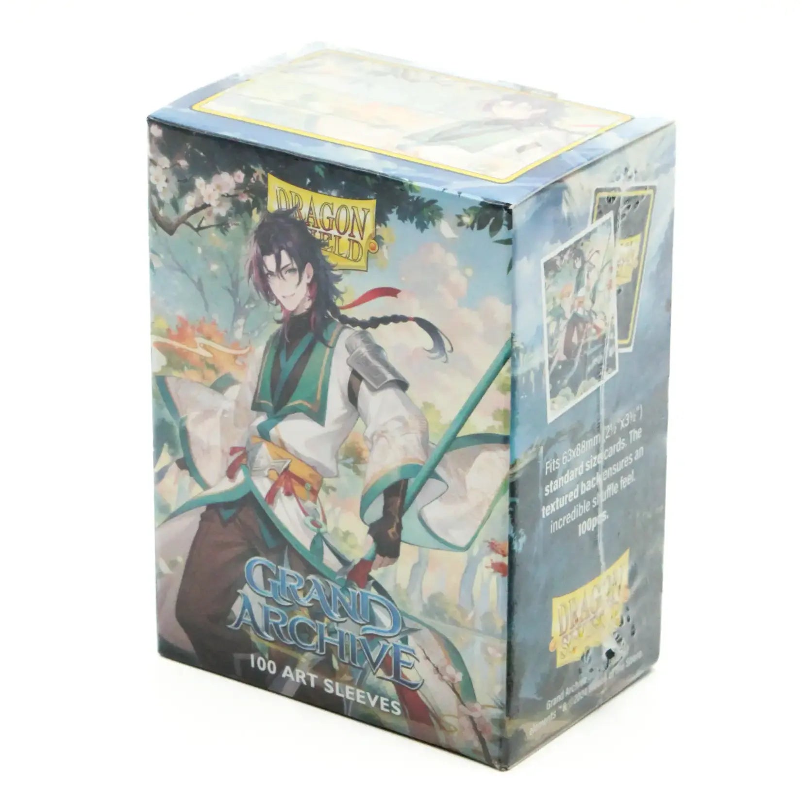 Grand Archive Matte Art Sleeves - Jin, Fate Defiant (100) (Standard)