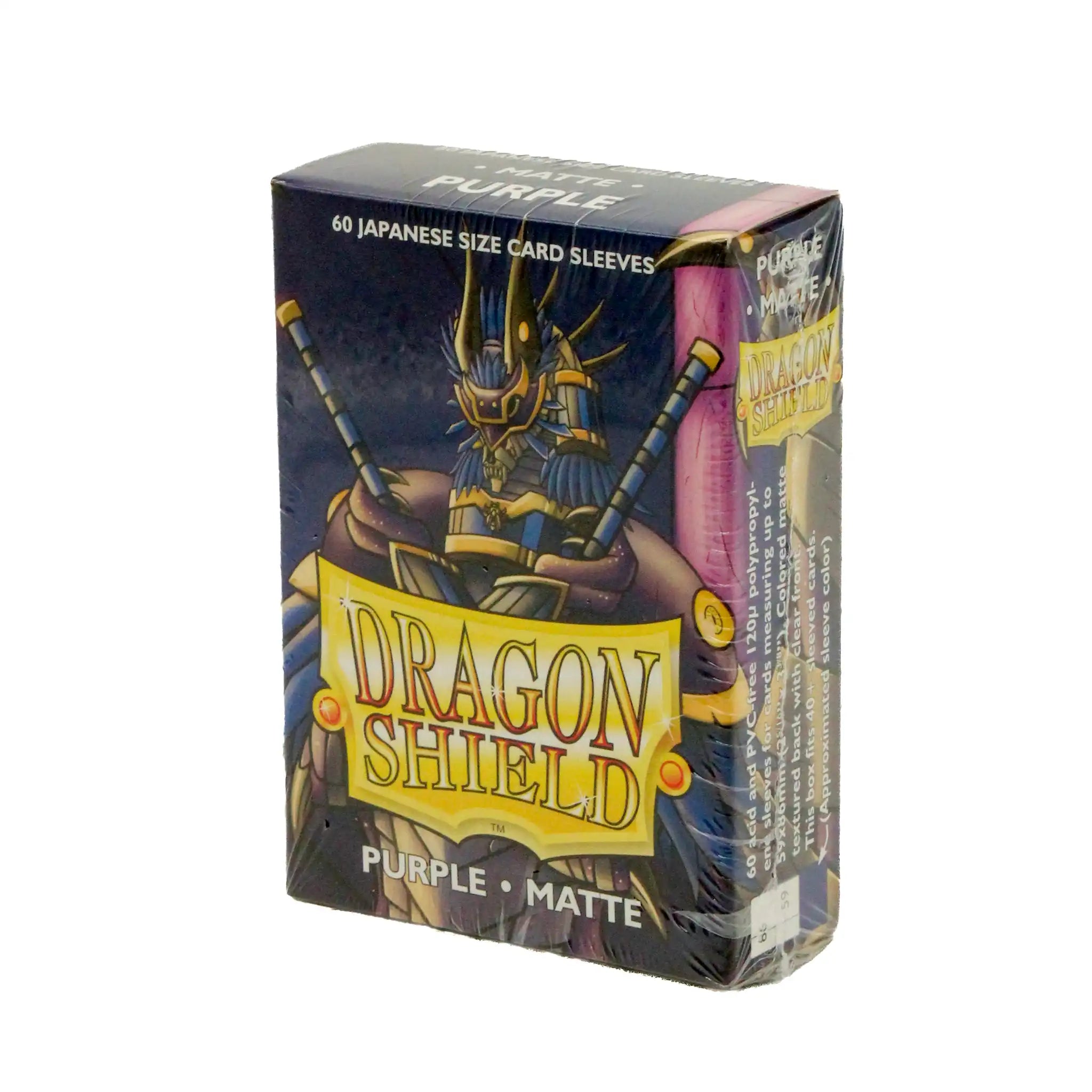 Dragon Shield - Matte - Purple (60) (Japanese Size)