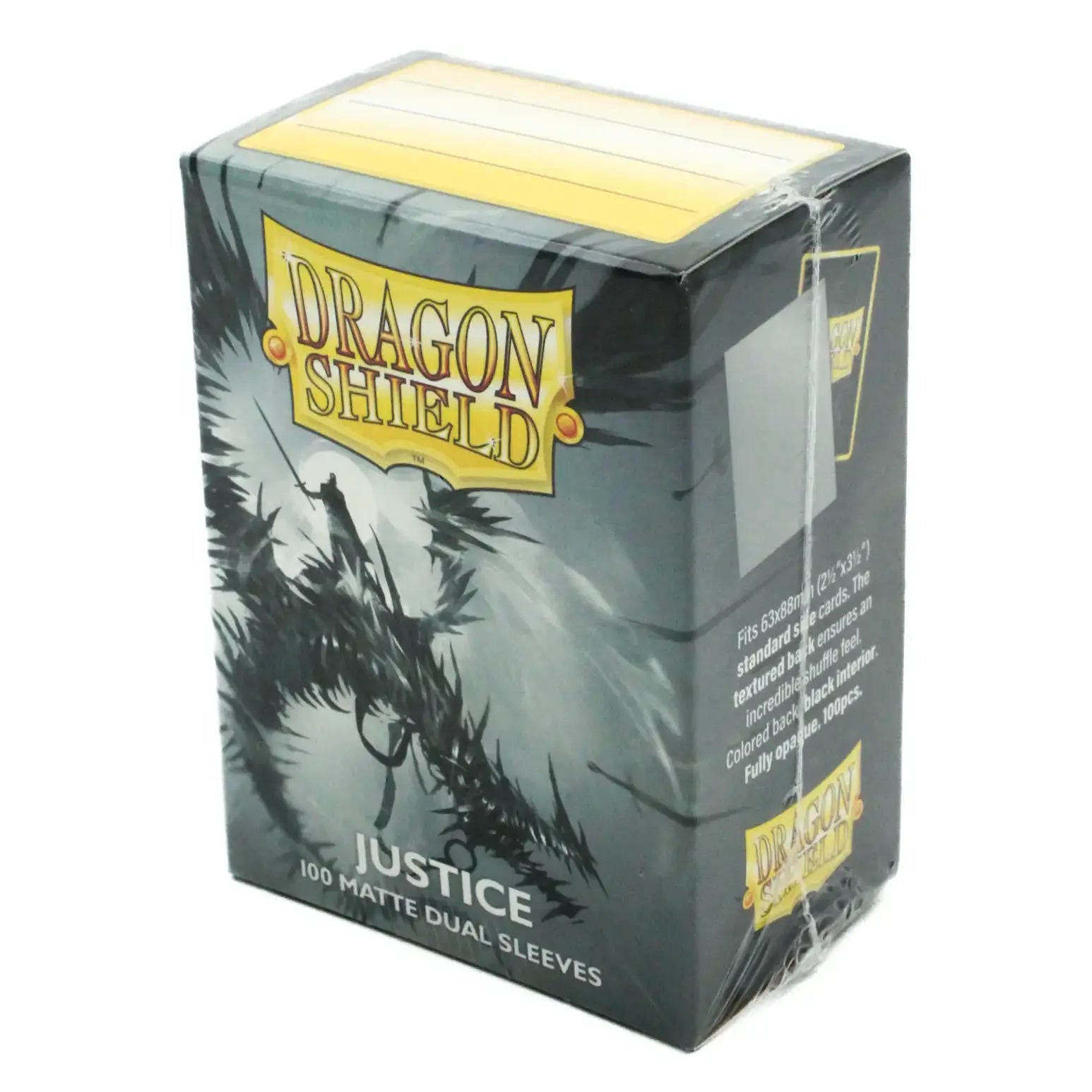 Dragon Shield Matte Dual Sleeves - Justice (100 Sleeves) (Standardgröße)