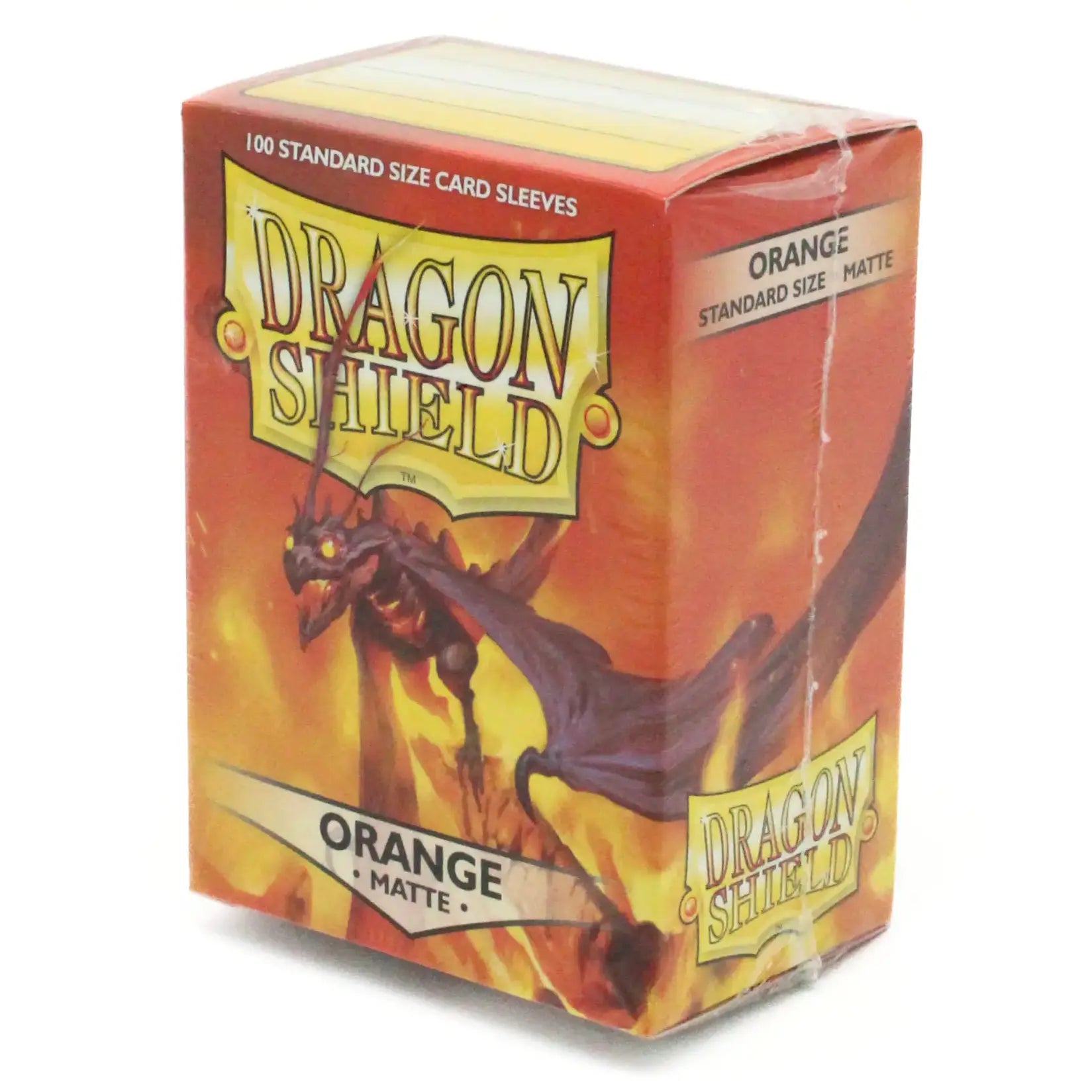 Dragon Shield - Matte - Orange (100) (Standardgröße)