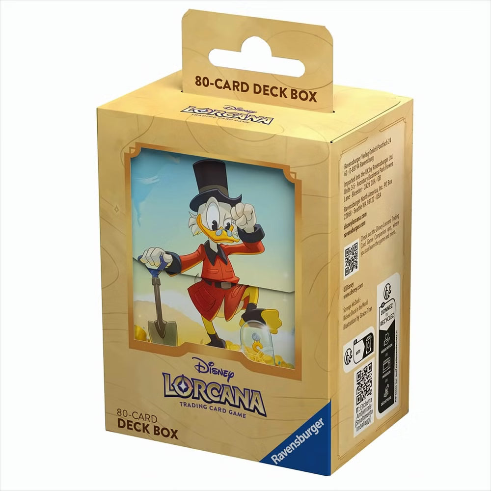 Lorcana Deckbox Scrooge McDuck - Richest Duck In The World