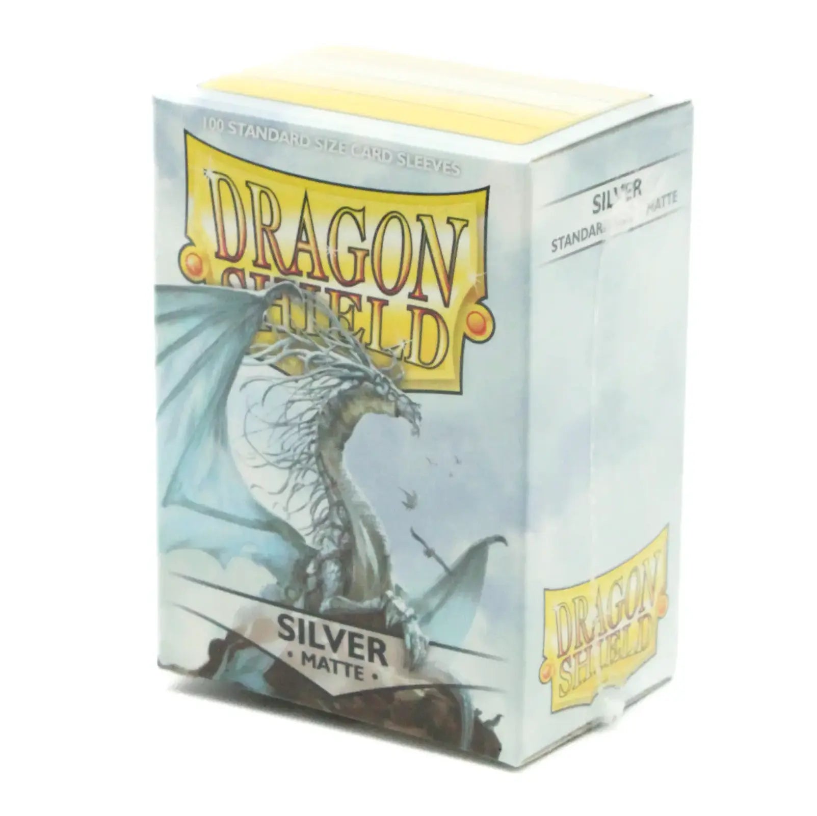 Dragon Shield - Matte - Silver (100) (Standardgröße)
