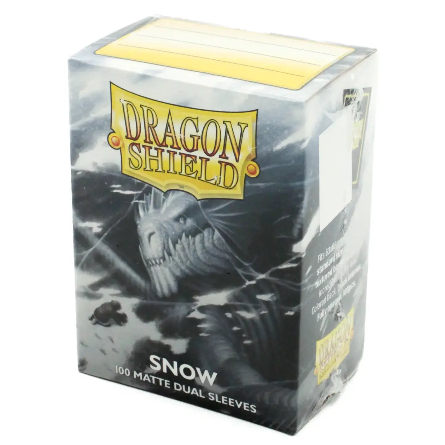 Dragon Shield - Matte Dual - Snow (100) (Standardgröße)