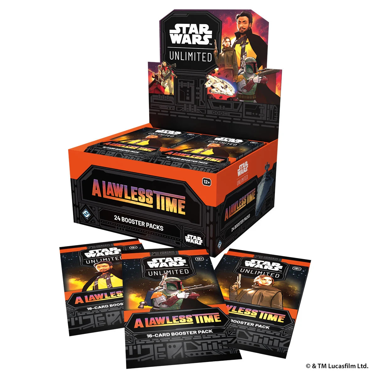 Star Wars: Unlimited – A Lawless Time (Booster-Display) - Englisch